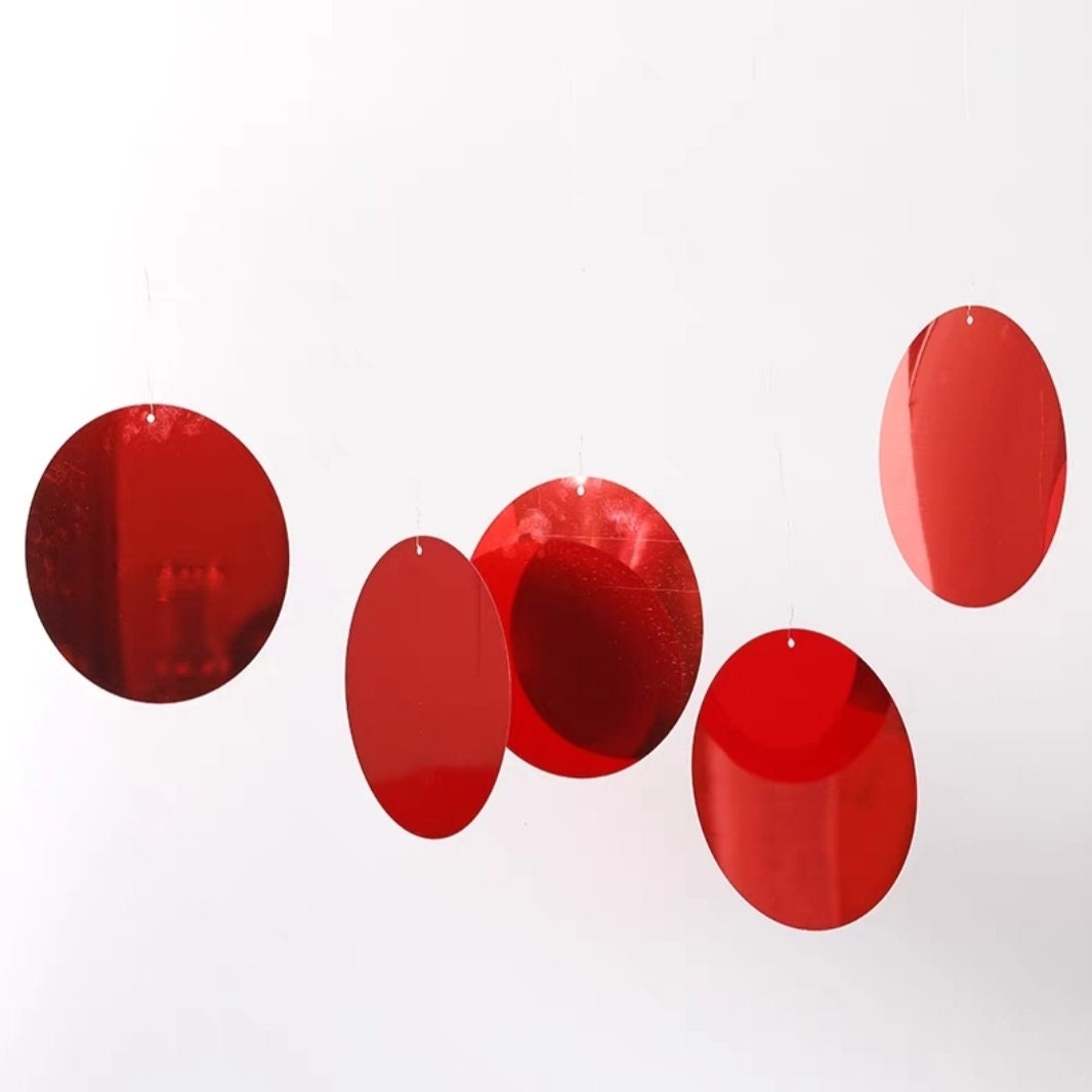 10pcs Massive 200mm Flat Round Sequins Decoration Party Supplie,  Different colors