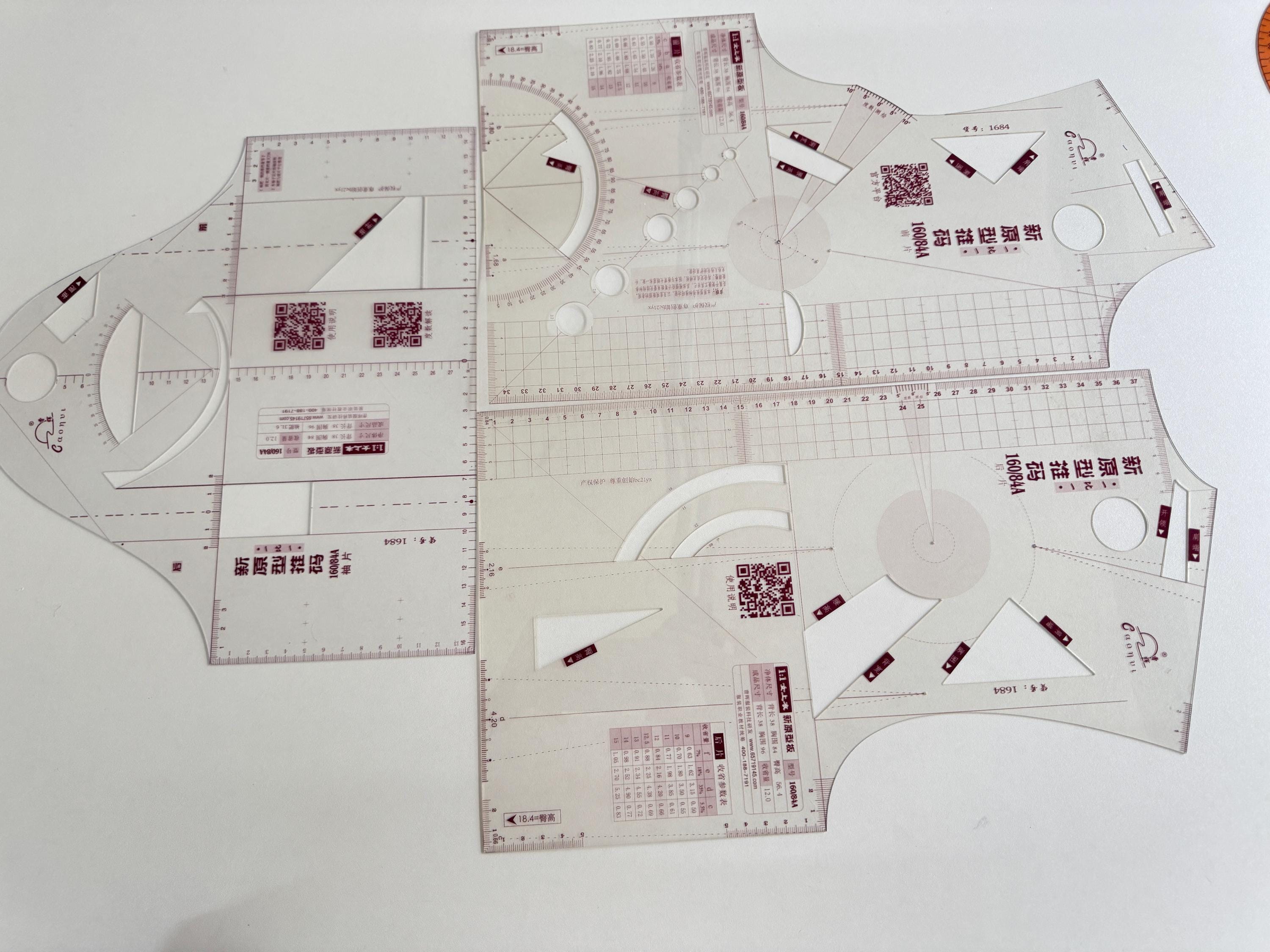 Basispatroon voor een topje, patroon voor een topje op ware grootte, doe-het-zelf naaipatroon, patroon voor een kleermaker