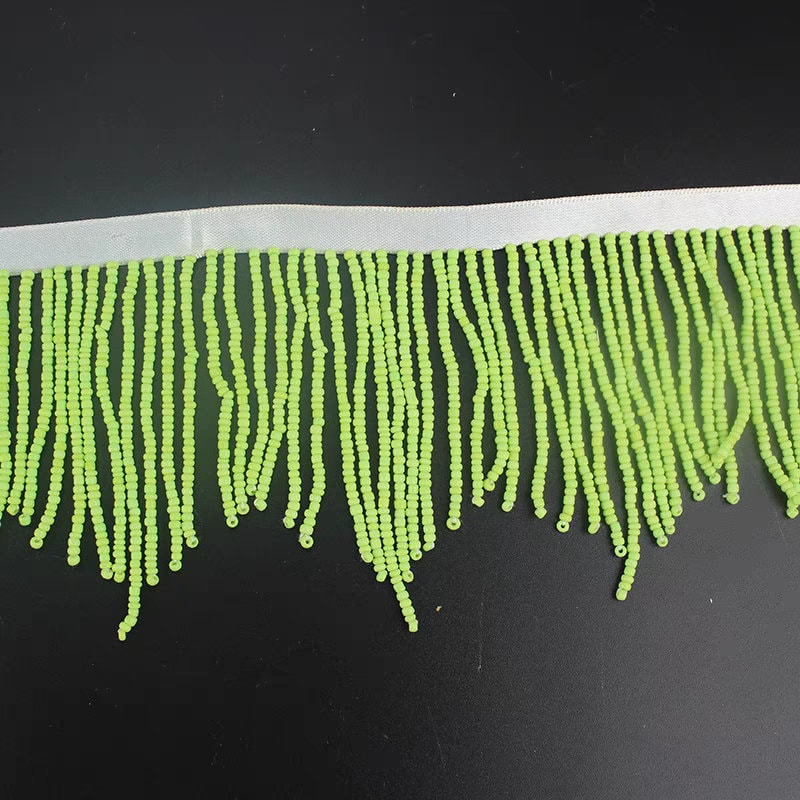 Handgemaakte franje van kraaltjes: 8 cm cocktailversiering, naaibenodigdheden