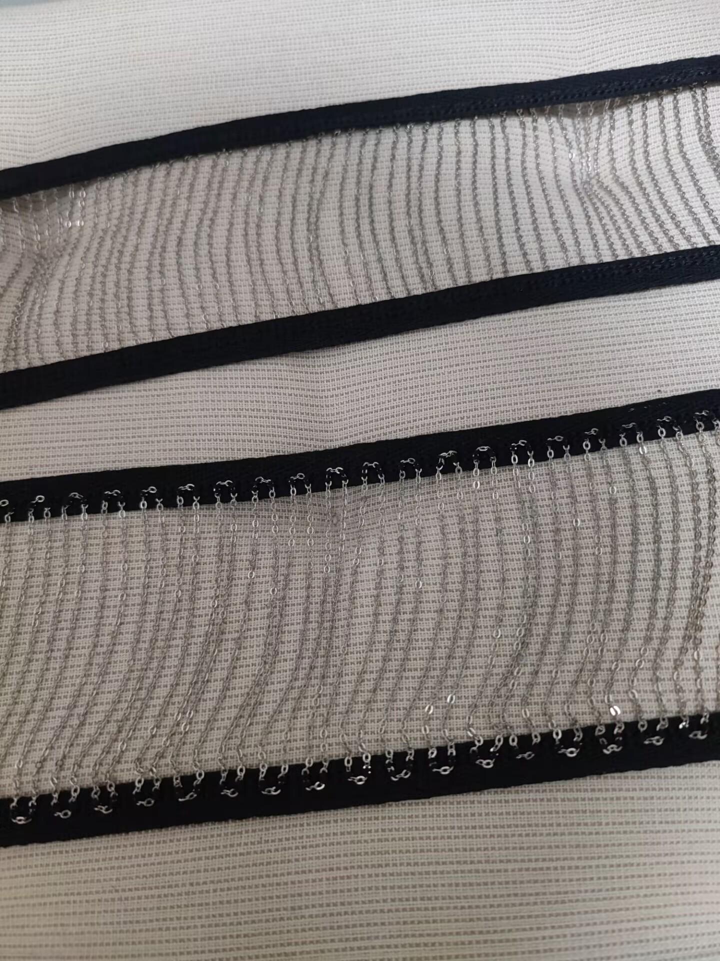 Chaîne à franges en cuivre double face de 90 cm de long et 8 cm de large, accessoires de mode