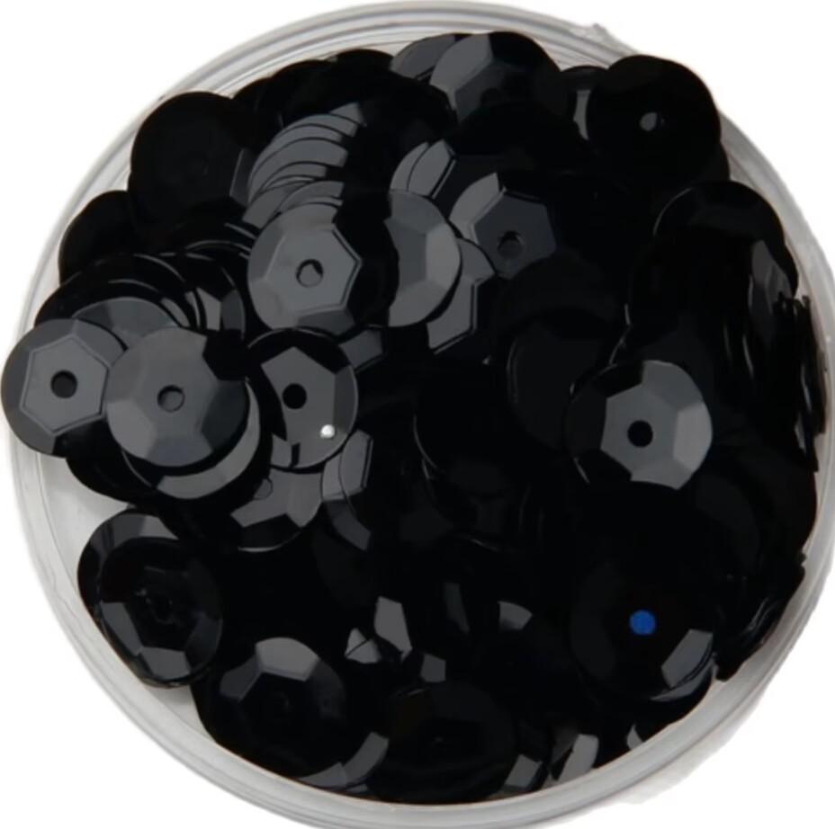 12 mm cup pailletten: ronde schijfpailletten, 50 g