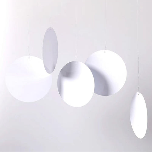 10 stuks grote platte ronde pailletten van 200 mm, decoratie voor feestjes, verschillende kleuren