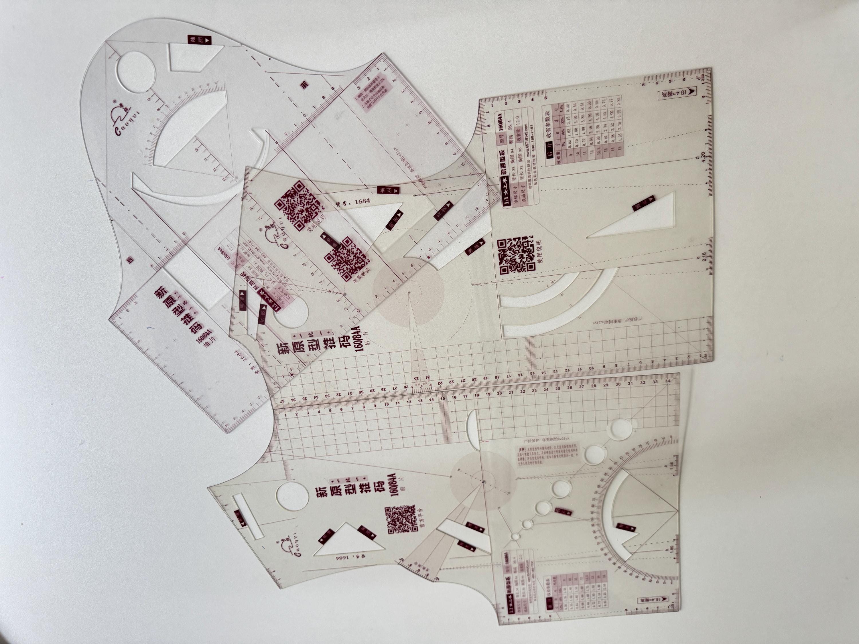 Basispatroon voor een topje, patroon voor een topje op ware grootte, doe-het-zelf naaipatroon, patroon voor een kleermaker